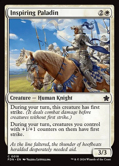Inspiring Paladin · Foundations 18/771