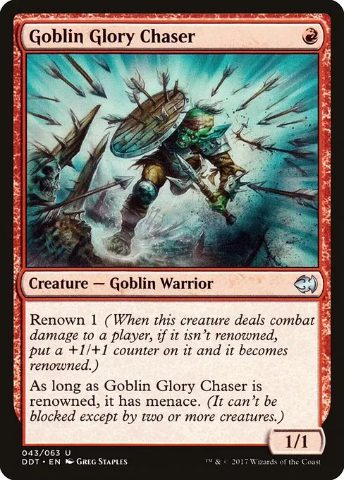Goblin Glory Chaser · Duel Decks: Merfolk vs. Goblins 43/63