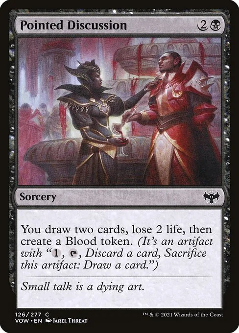 Pointed Discussion · Innistrad: Crimson Vow 126/423