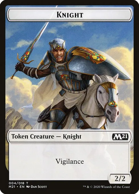 Knight · Core Set 2021 Tokens 4/20