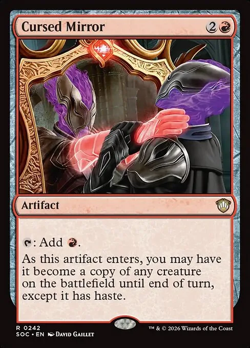 Cursed Mirror · Secrets of Strixhaven Commander 242/426