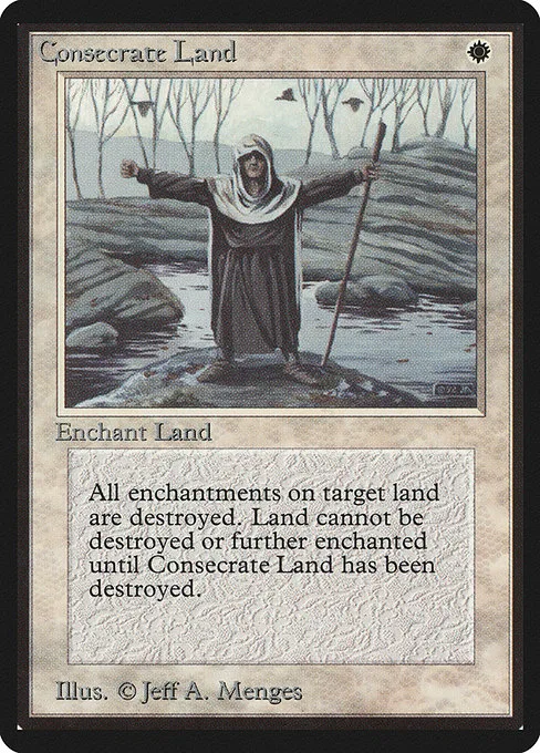 Consecrate Land · Limited Edition Beta 15/302