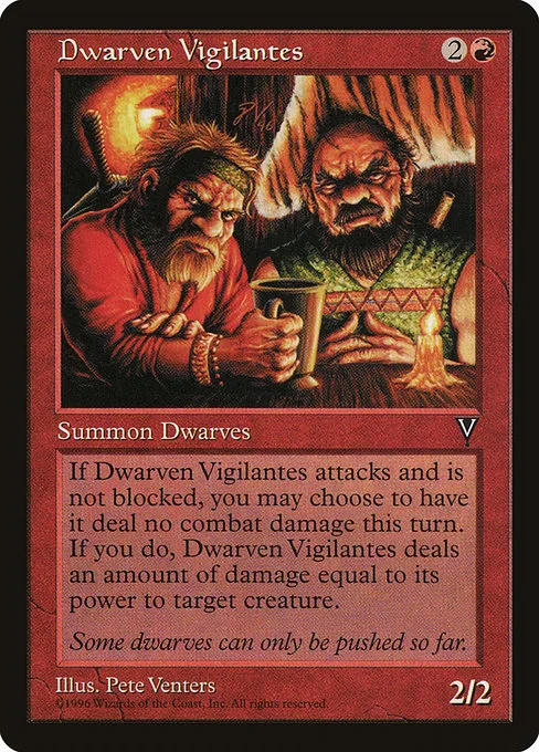Dwarven Vigilantes · Visions 77/167