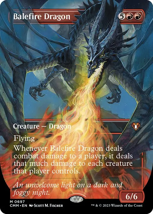 Balefire Dragon · Commander Masters 697/1067