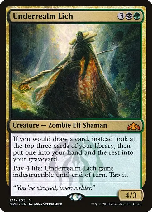 Underrealm Lich · Guilds of Ravnica 211/273