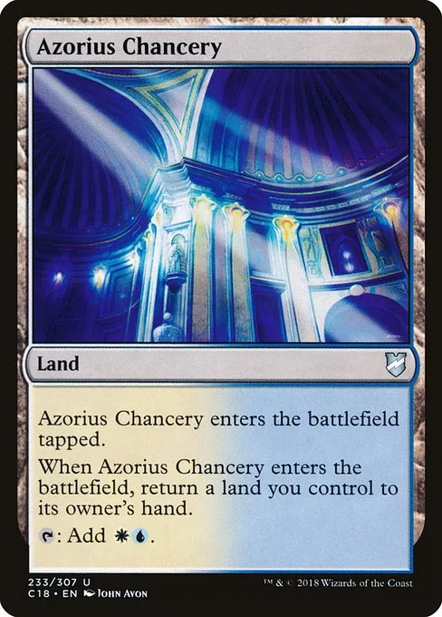 Azorius Chancery · Commander 2018 233/307