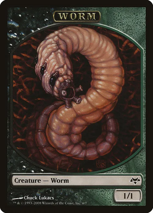 Worm · Eventide Tokens 6/7