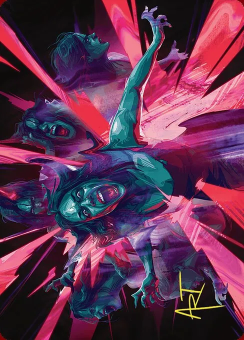 Waltz of Rage // Waltz of Rage · Duskmourn: House of Horror Art Series 35/54