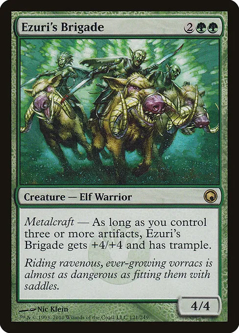 Ezuri's Brigade · Scars of Mirrodin 121/249