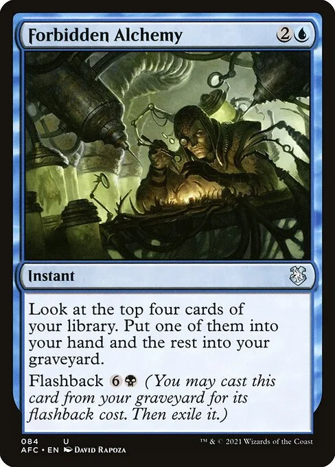 Forbidden Alchemy · Forgotten Realms Commander 84/331