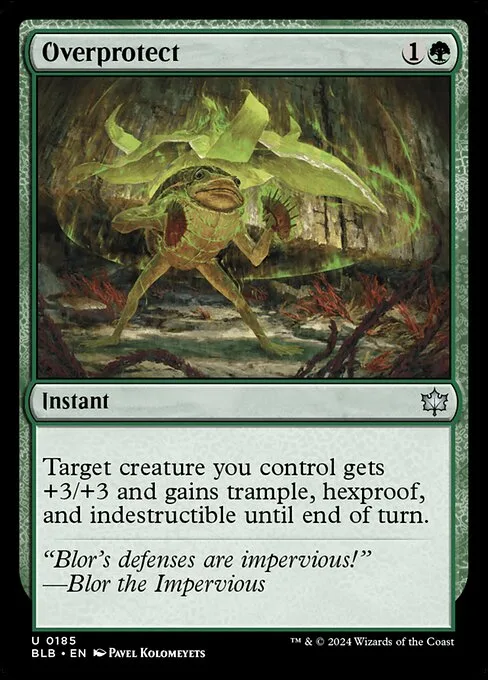 Overprotect · Bloomburrow 185/398