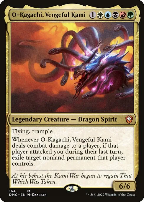 O-Kagachi, Vengeful Kami · Dominaria United Commander 164/240