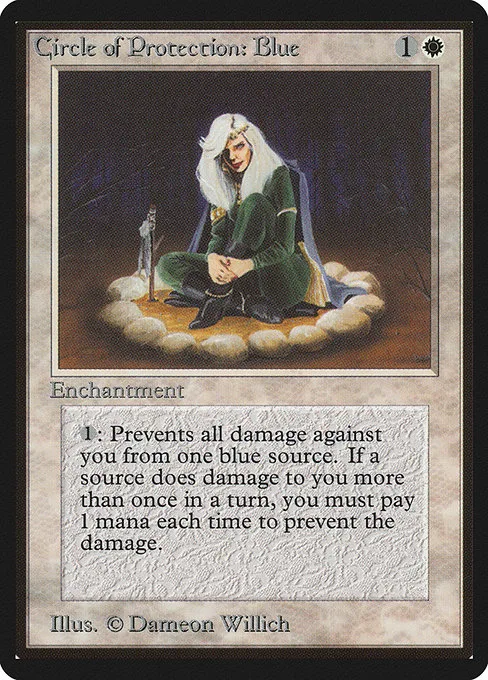 Circle of Protection: Blue · Limited Edition Beta 11/302