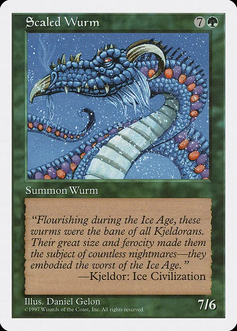 Scaled Wurm · Fifth Edition 322/460