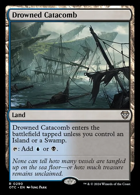 Drowned Catacomb · Outlaws of Thunder Junction Commander 290/342