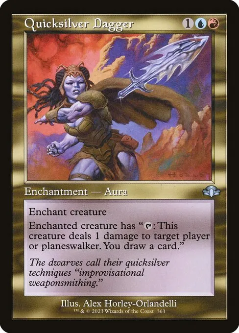 Quicksilver Dagger · Dominaria Remastered 363/457