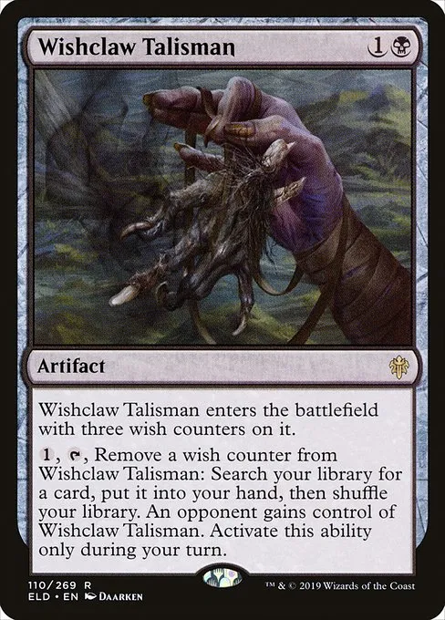 Wishclaw Talisman · Throne of Eldraine 110/398
