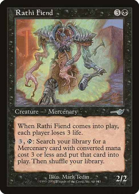 Rathi Fiend · Nemesis 68/143