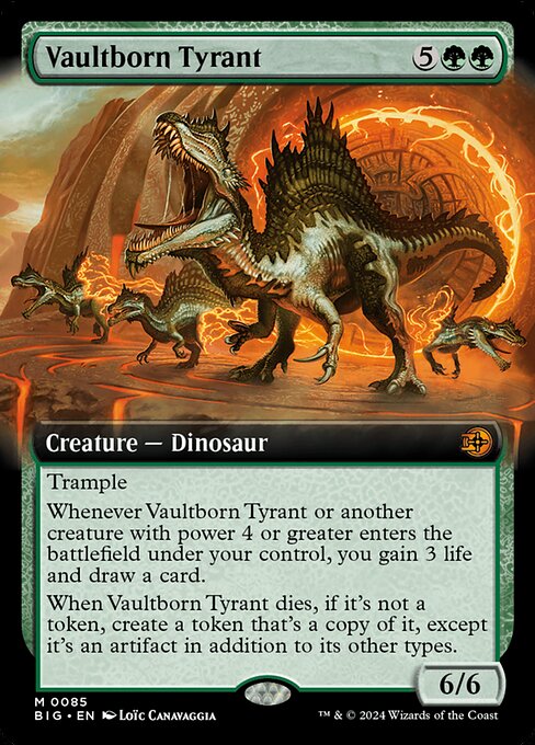 Vaultborn Tyrant · The Big Score 85/95