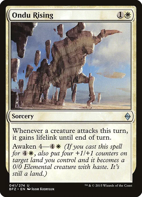 Ondu Rising · Battle for Zendikar 41/299