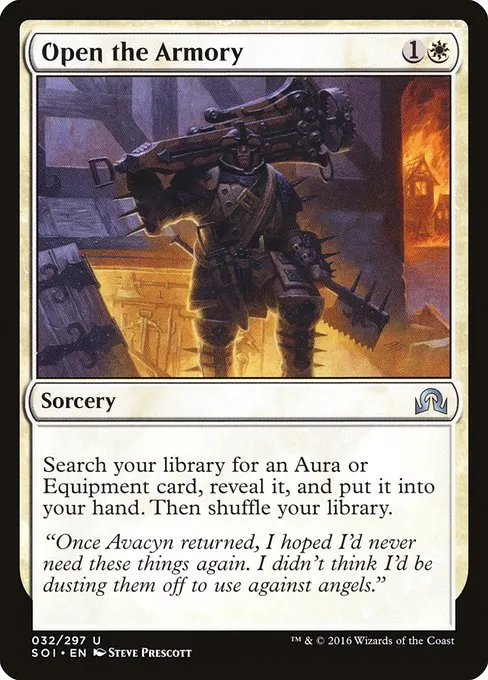 Open the Armory · Shadows over Innistrad 32/302