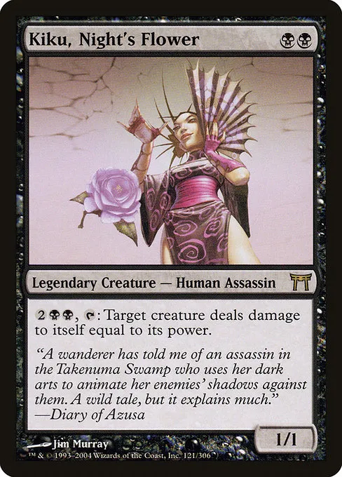 Kiku, Night's Flower · Champions of Kamigawa 121/307