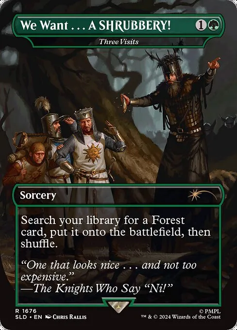 Three Visits · Secret Lair Drop 1676/2547