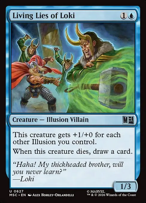 Living Lies of Loki · Marvel Super Heroes Commander 627/9