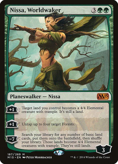 Nissa, Worldwaker · Magic 2015 187/284