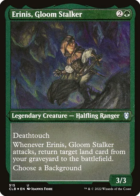 Erinis, Gloom Stalker · Commander Legends: Battle for Baldur's Gate 515/936