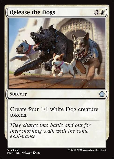 Release the Dogs · Foundations 580/771