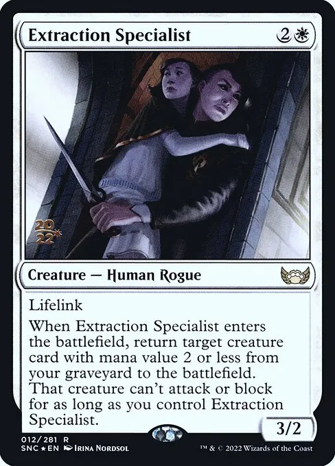 Extraction Specialist · Streets of New Capenna Promos 12s/161