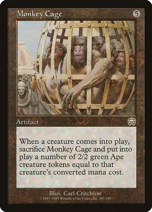 Monkey Cage · Mercadian Masques 307/350
