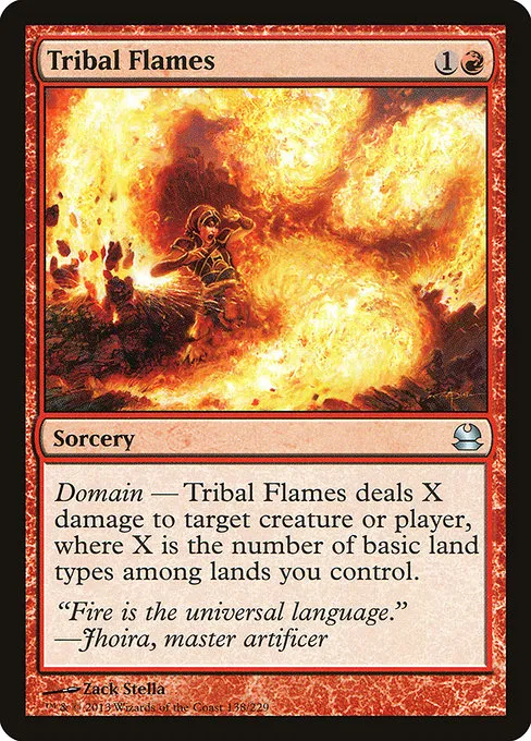 Tribal Flames · Modern Masters 138/229