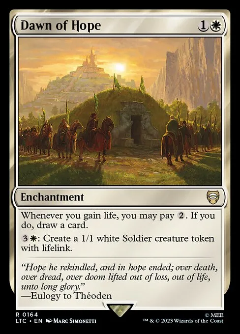 Dawn of Hope · Tales of Middle-earth Commander 164/591