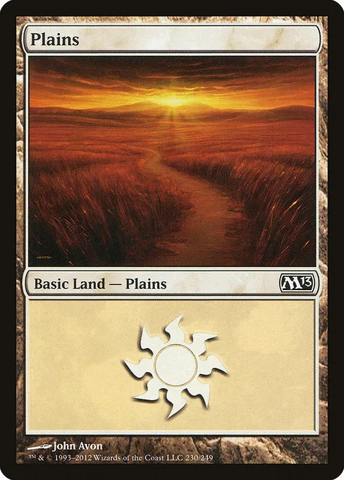 Plains · Magic 2013 230/249