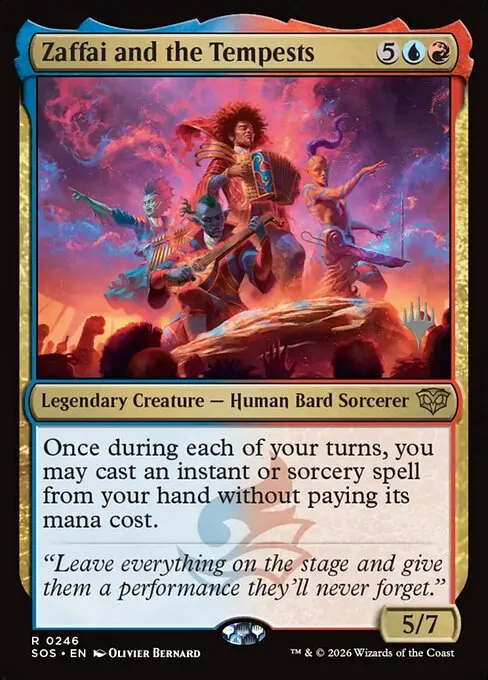 Zaffai and the Tempests · Secrets of Strixhaven Promos 246p/80