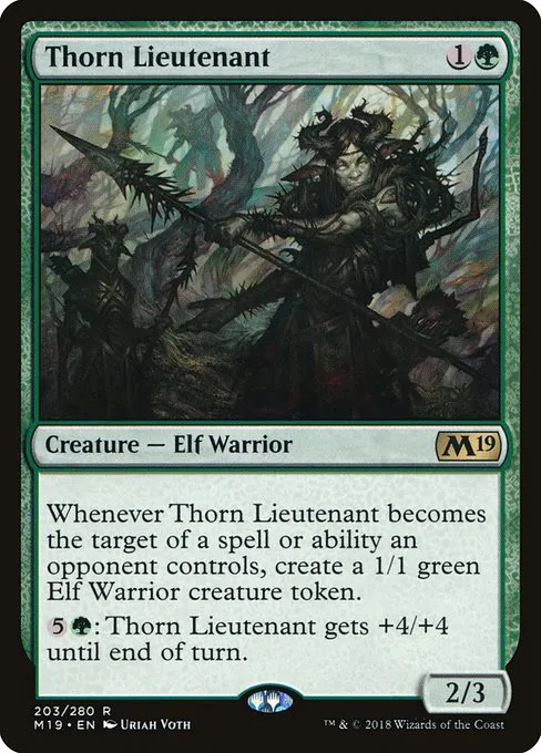 Thorn Lieutenant · Core Set 2019 203/314