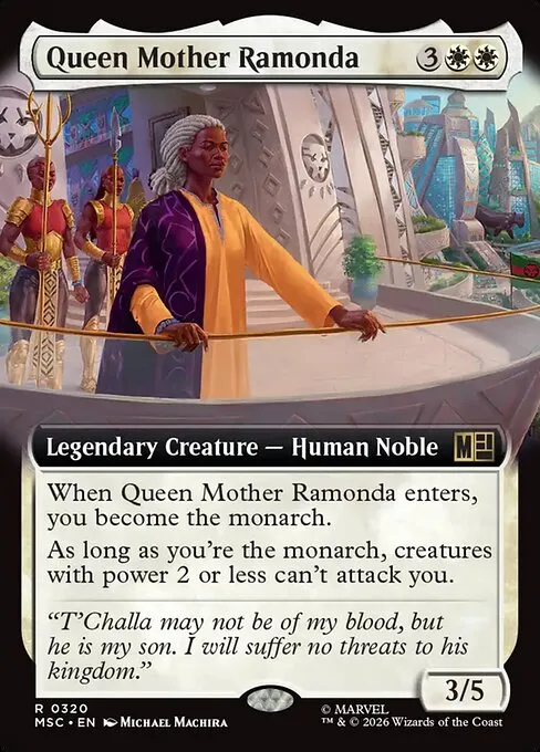 Queen Mother Ramonda · Marvel Super Heroes Commander 320/9