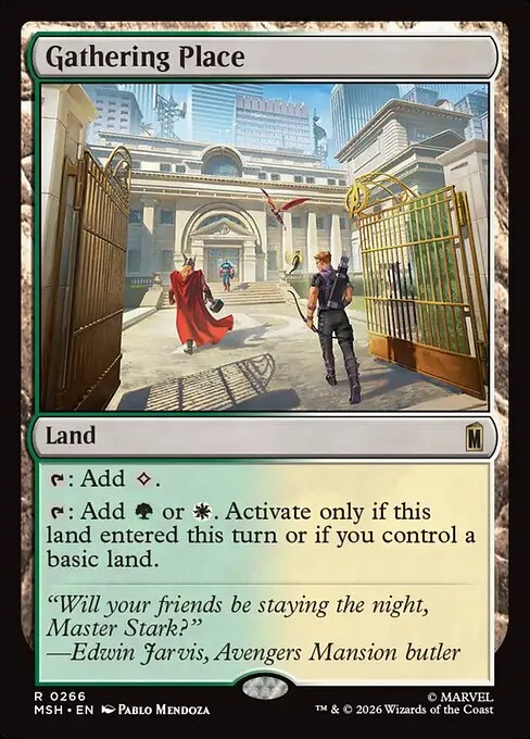 Gathering Place · Marvel Super Heroes 266/24