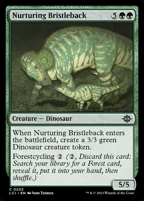 Nurturing Bristleback · The Lost Caverns of Ixalan 203/416