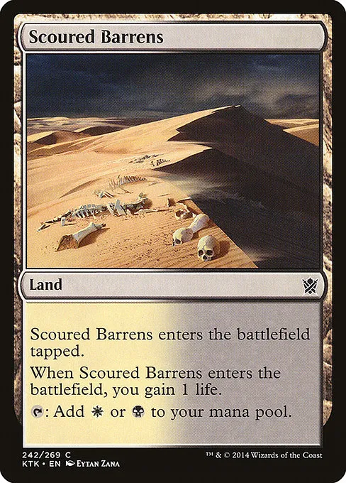 Scoured Barrens · Khans of Tarkir 242/293