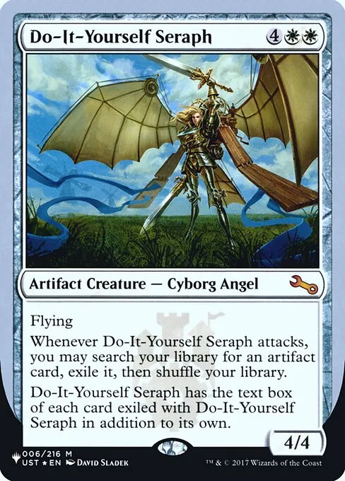 Do-It-Yourself Seraph · The List (Unfinity Foil Edition) 2/62