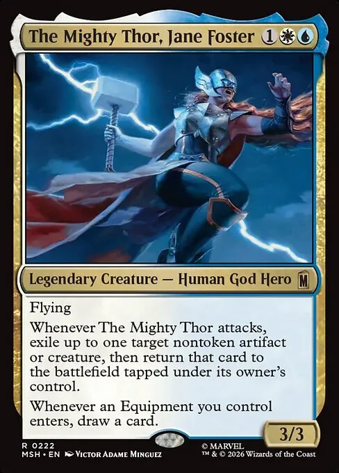 The Mighty Thor, Jane Foster · Marvel Super Heroes 222/24