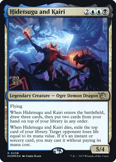 Hidetsugu and Kairi · March of the Machine Promos 228s/144