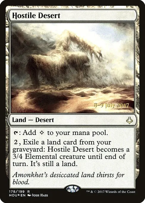 Hostile Desert · Hour of Devastation Promos 178s/62