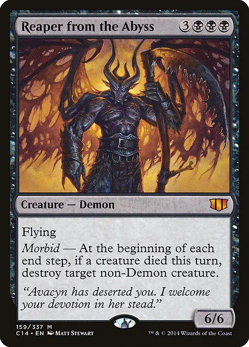Reaper from the Abyss · Commander 2014 159/337