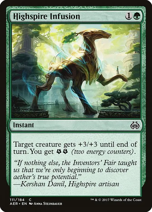 Highspire Infusion · Aether Revolt 111/197