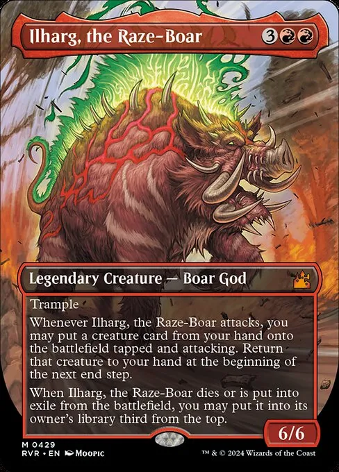 Ilharg, the Raze-Boar · Ravnica Remastered 429/531