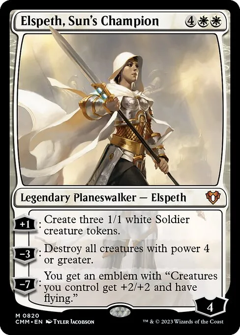 Elspeth, Sun's Champion · Commander Masters 820/1067